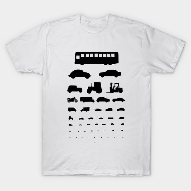 vehicles T-Shirt by msmart